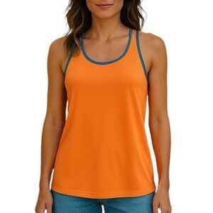 Adidas Twist Sun Tank Top Orange